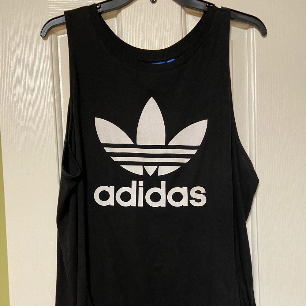 Ladies Adidas muscle tank